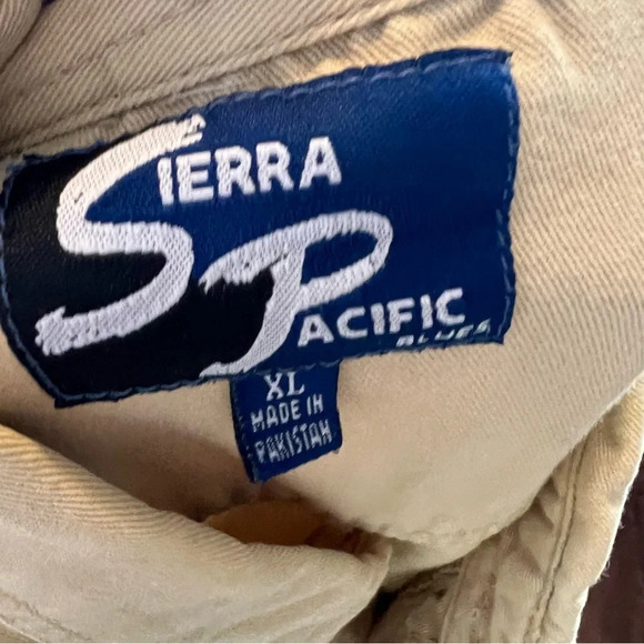 Sierra Pacific Vintage UF Tan Button Down Shirt - Picture 8 of 8